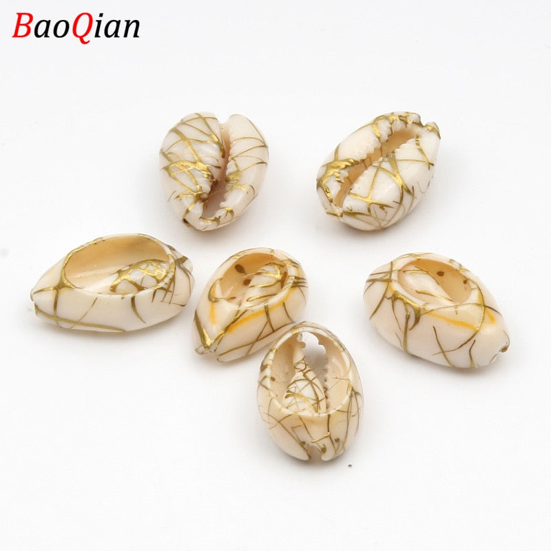 Natural Shell Loose Spacer Beads