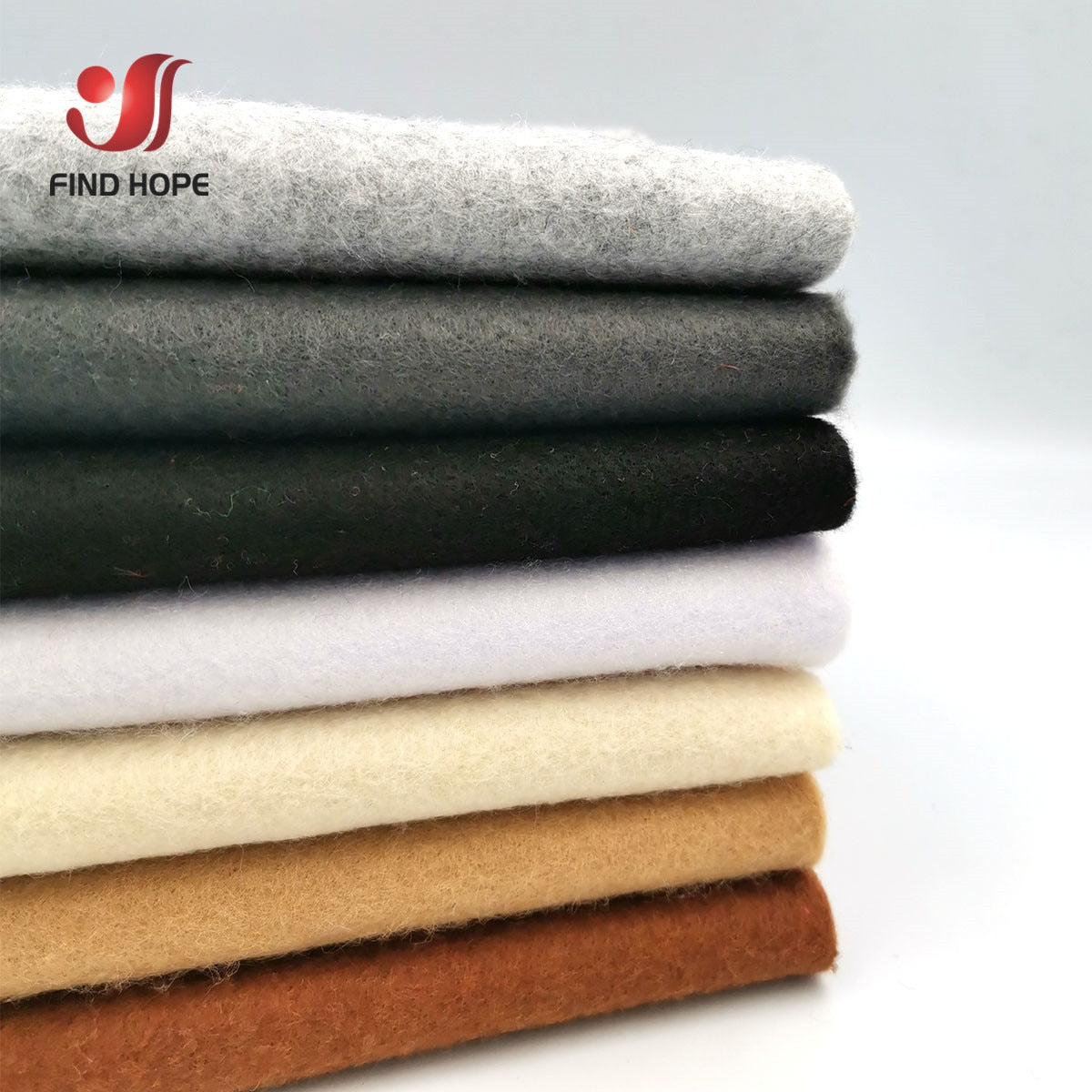 7 Rolls Soft Felt Fabric Non-woven