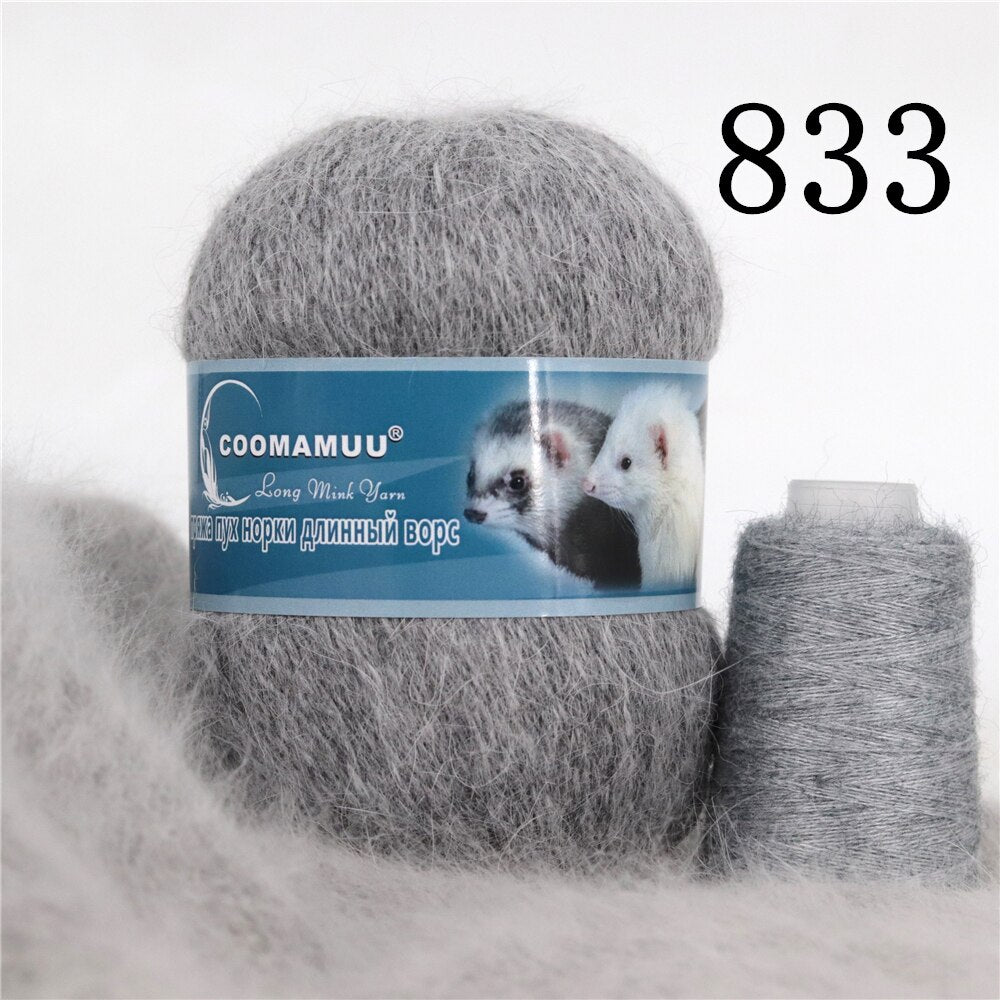 Plush Mink Cashmere Yarn Anti-pilling Fine Quality