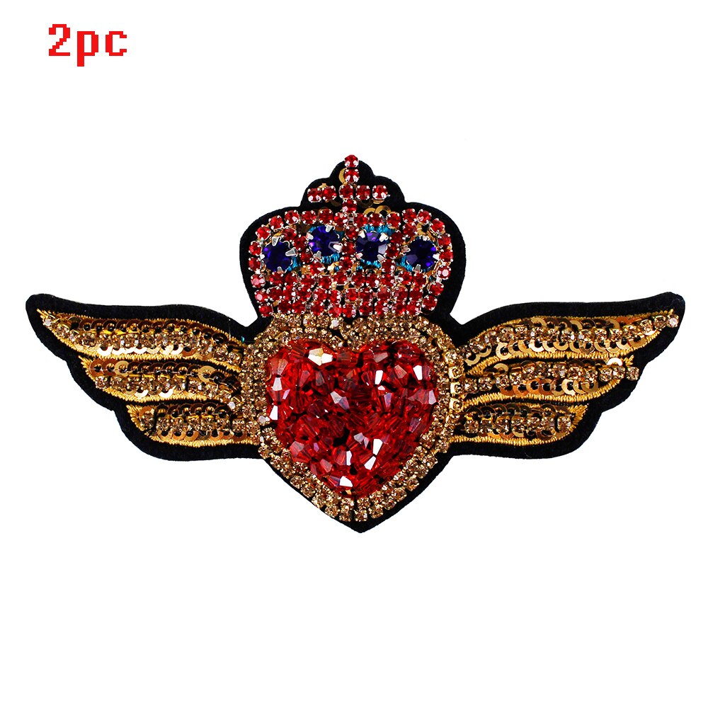 Rhinestone Sequin Applique Patches