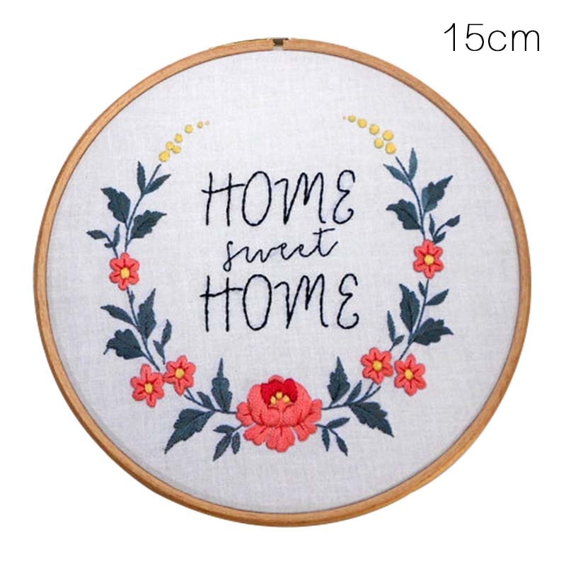 Flowers Pattern Embroidery Kit