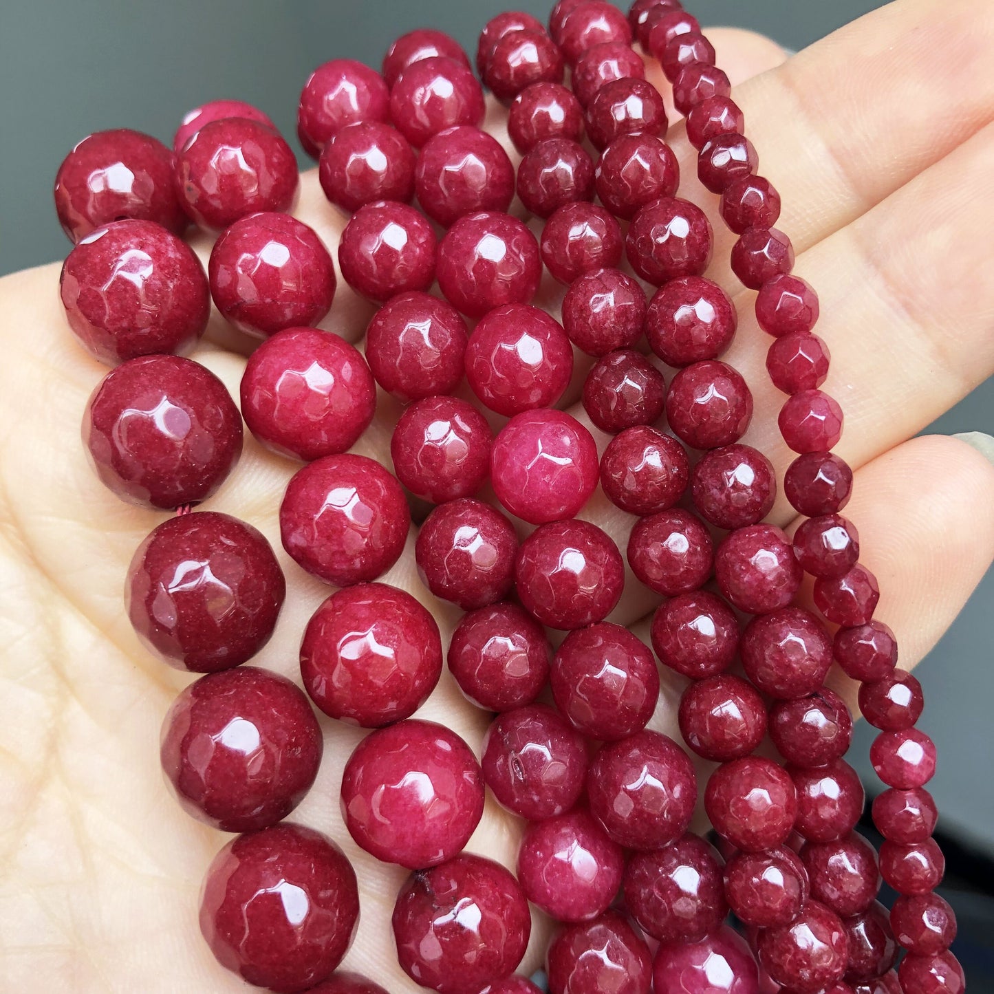 Natural Stone Loose Spacer Beads