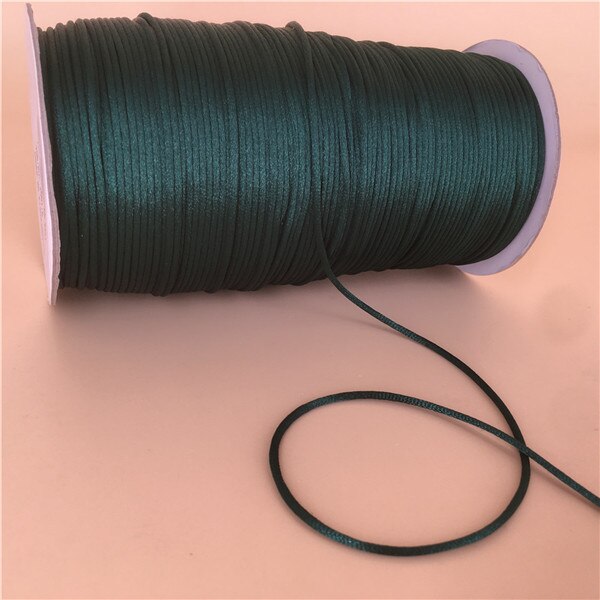 Braided Macrame Silk Cord Rope (10m, color options)