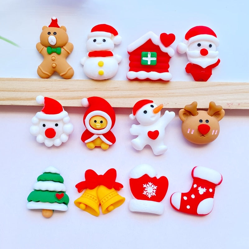 Christmas Collection Flat Back Resin