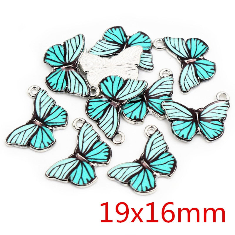 Colorful Butterfly Charms