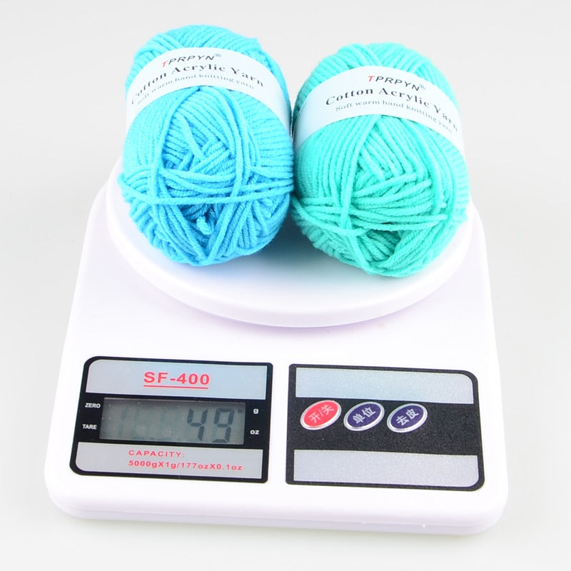 Cotton Blended Worsted Yarn