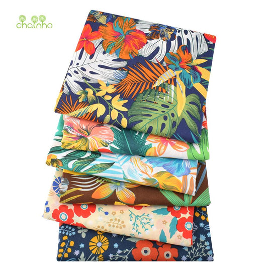 Tropical Printed Cotton Fabric