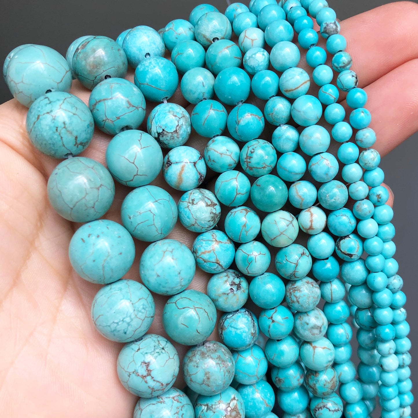 Natural Stone Loose Spacer Beads