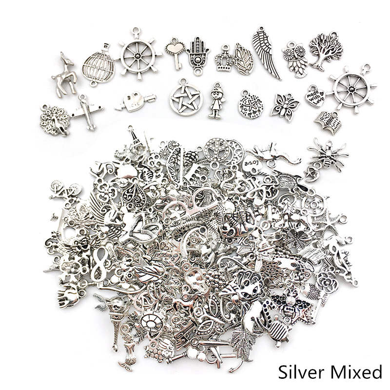 Mixed Vintage Metal Charms (30/pack)