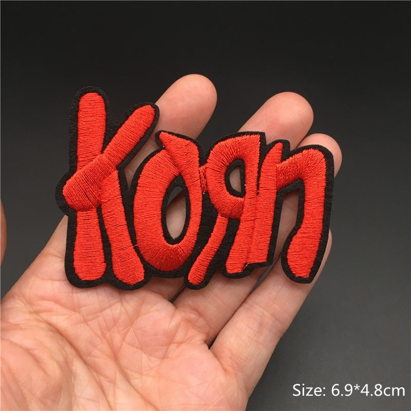 25PCS/Lot Rock Band Embroidery Patches