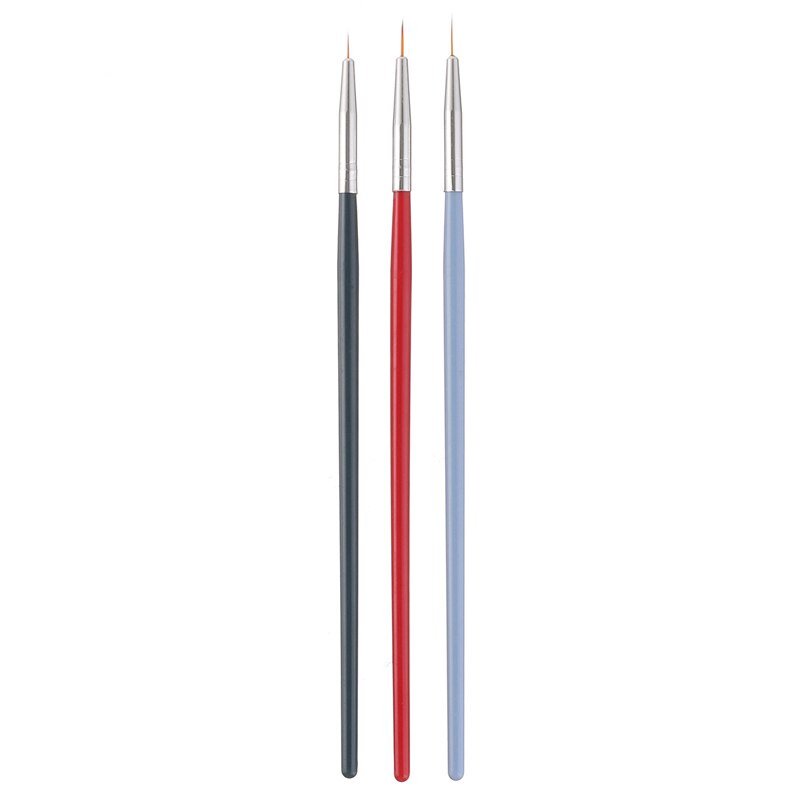 3 piece Fine Line Paint Brush (7/9/11mm)