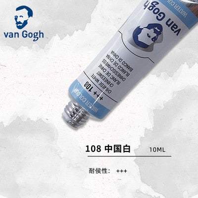 Van Gogh Watercolor Paint Tube (10ml tube, 24 color selctions)