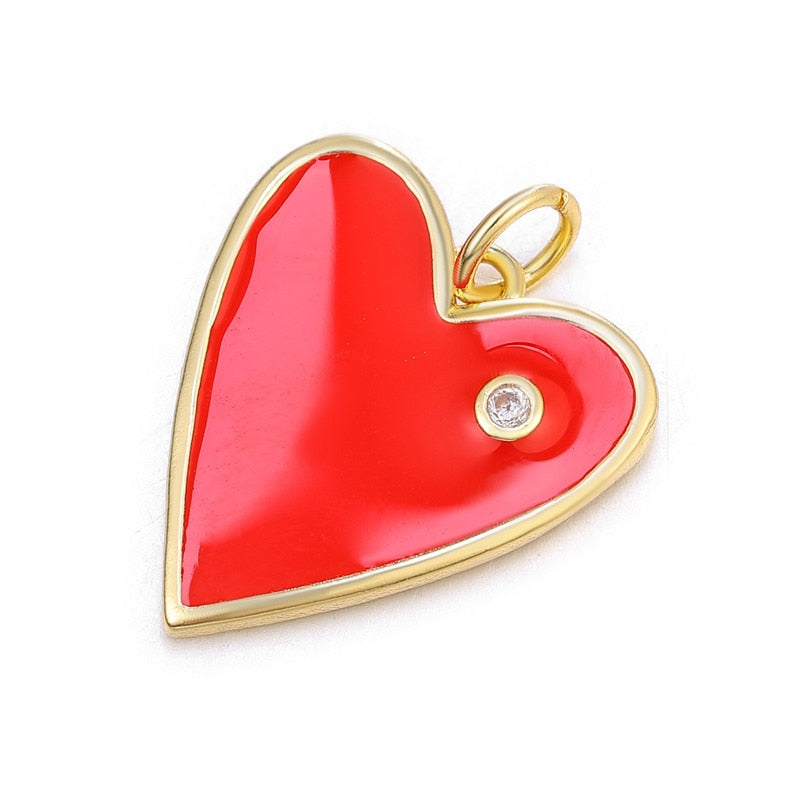 Enamel Charm Pendant (style option)