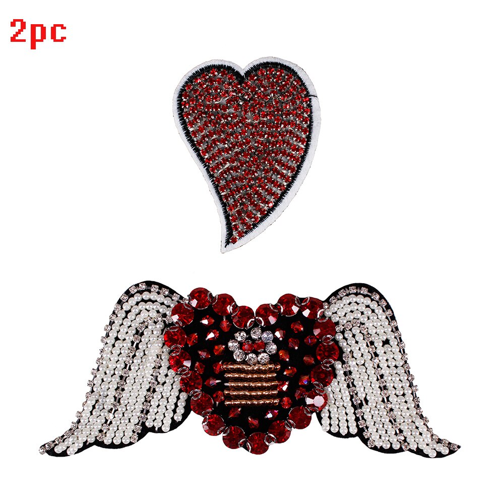 Rhinestone Sequin Applique Patches