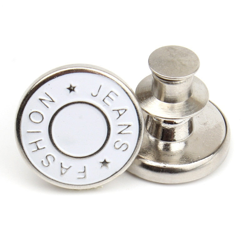 2PCs Snap Fastener Metal Buttons