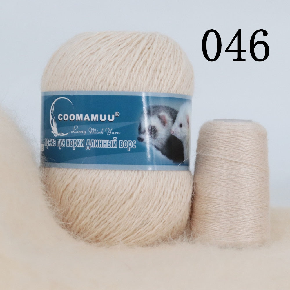 Plush Mink Cashmere Yarn Anti-pilling Fine Quality