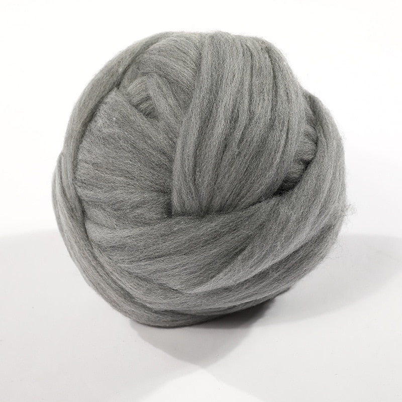 Thick Imitation Wool for Hand Knitting (8cm/16 color options)