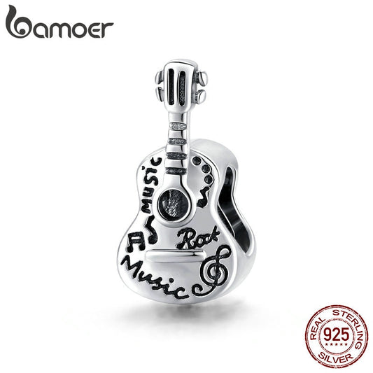 Bamoer Bracelet Retro Guitar Charm