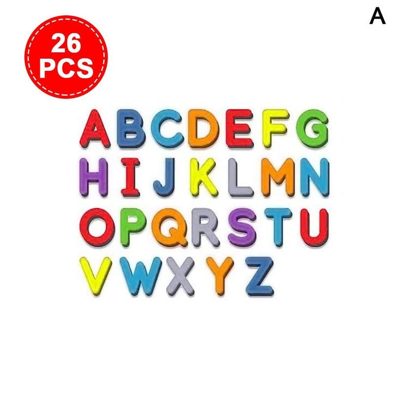 Magnetic Alphabet Letters and Numbers