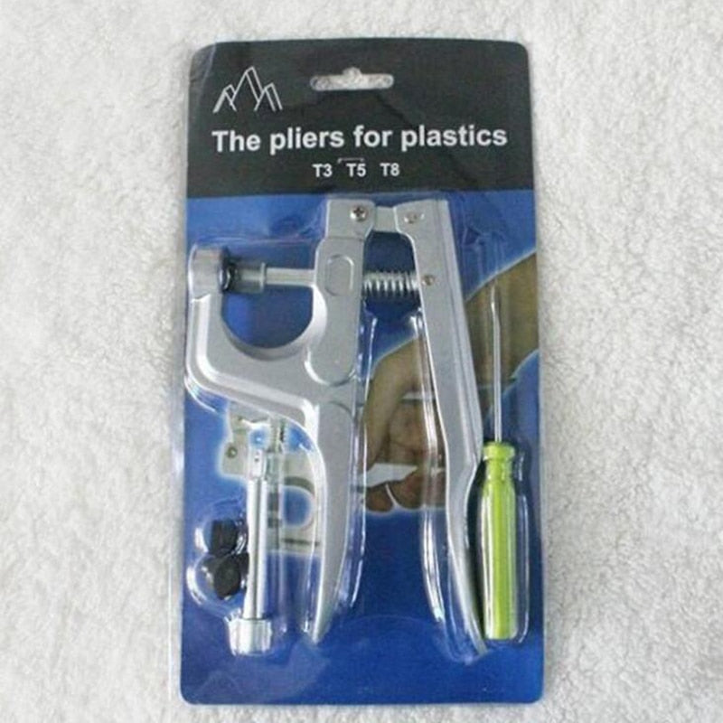 Plastic Resin Snap Button Press/Fastener Pliers