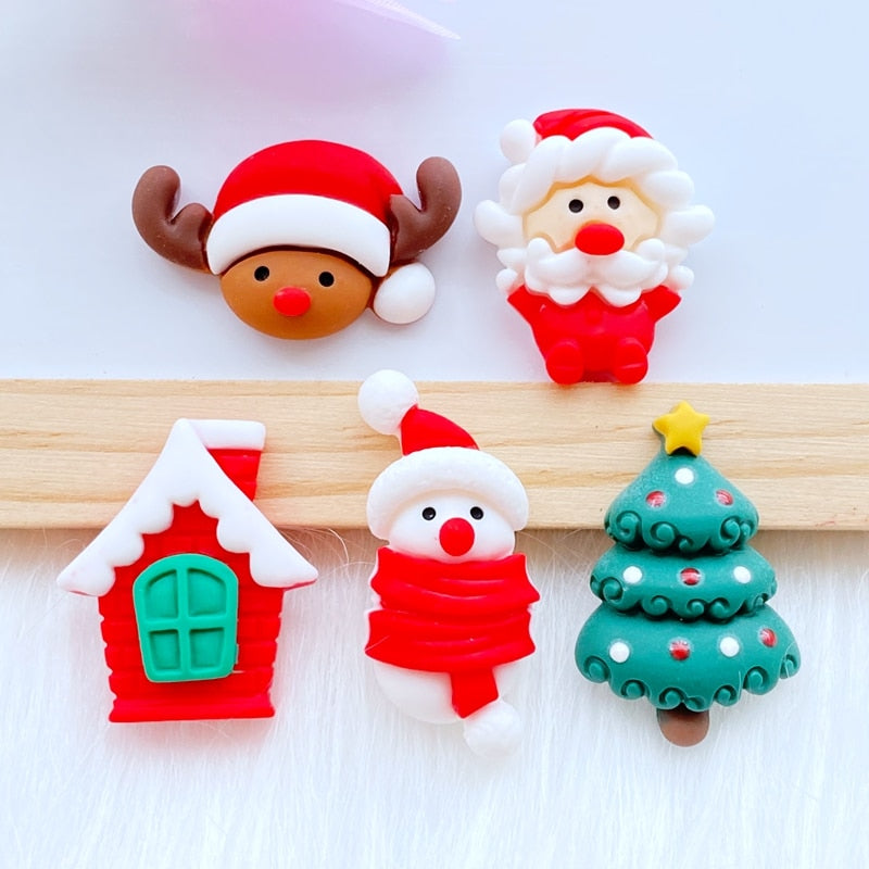 Christmas Collection Flat Back Resin