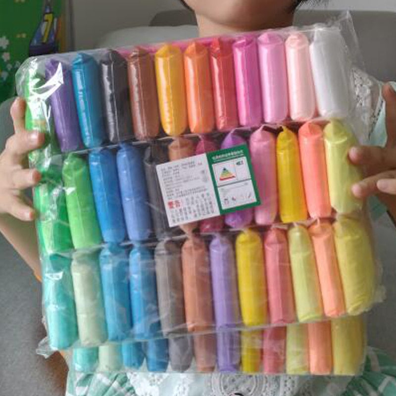 Air Dry Plasticine Modeling Clay 36 Colors