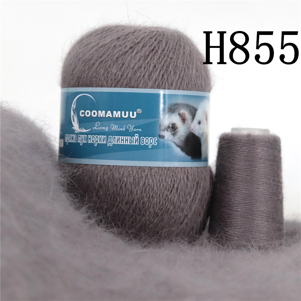 70g/Pcs High Quality Soft Mink Velvet Wool Yarn