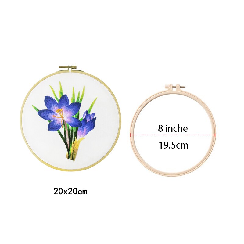 Flower Embroidery Kit