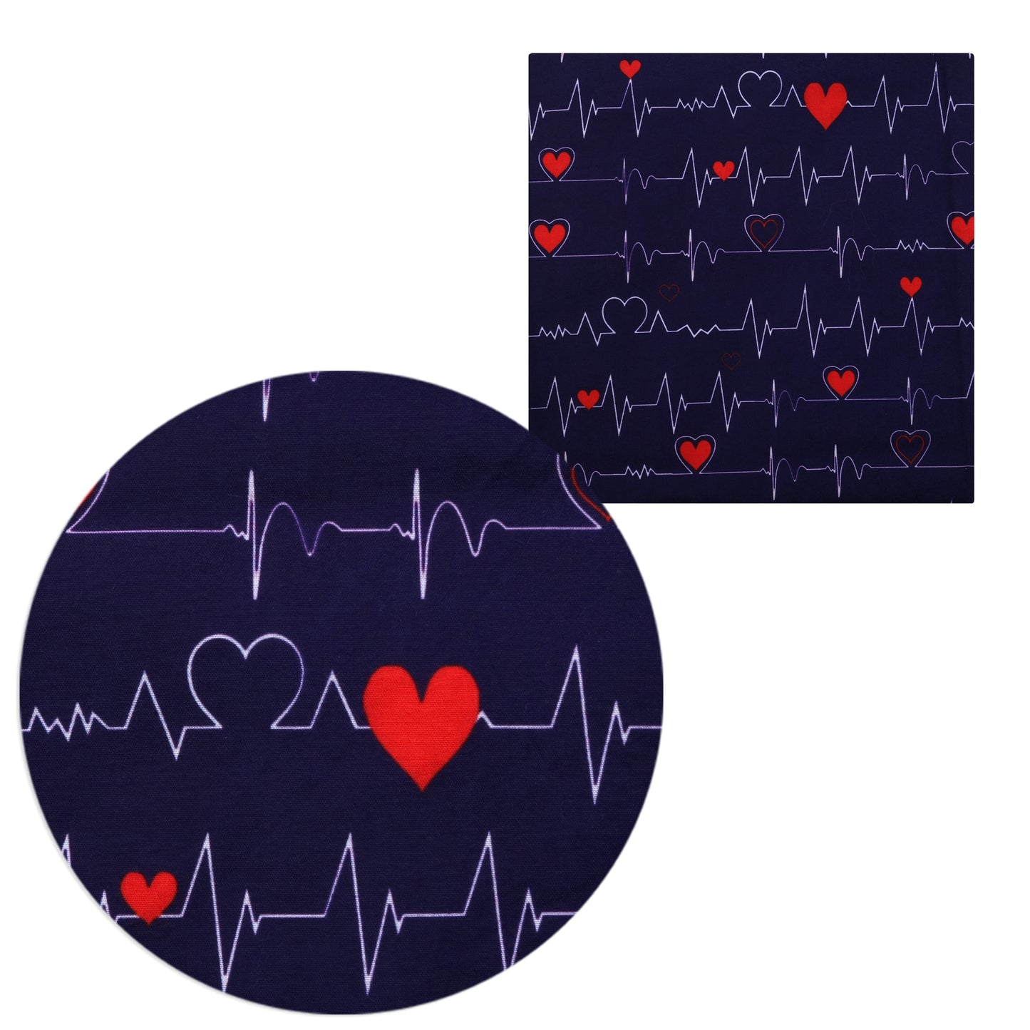 Healthy Nurse Polyester Cotton Fabric