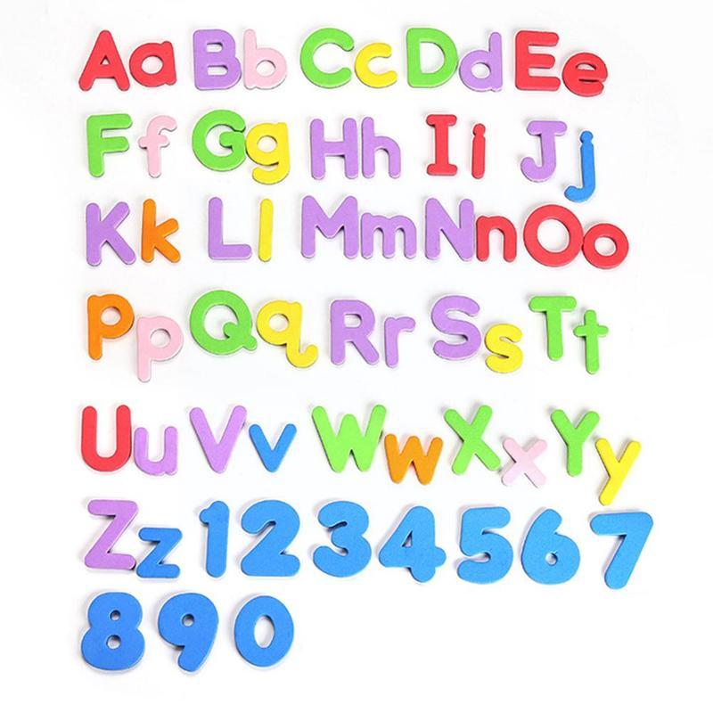 Magnetic Alphabet Letters and Numbers