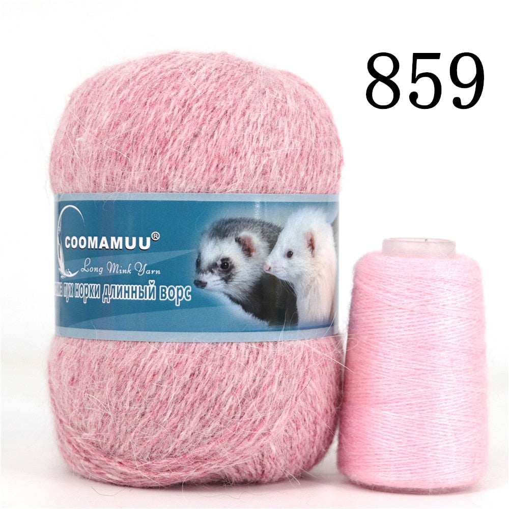 Plush Mink Cashmere Yarn Anti-pilling Fine Quality