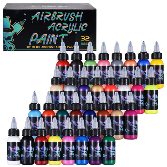 Airbrush Acrylic Paint (24 or 32 set)