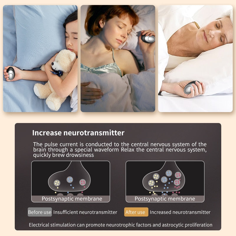 Microcurrent Pulse Hypnosis Sleep Aid Massage