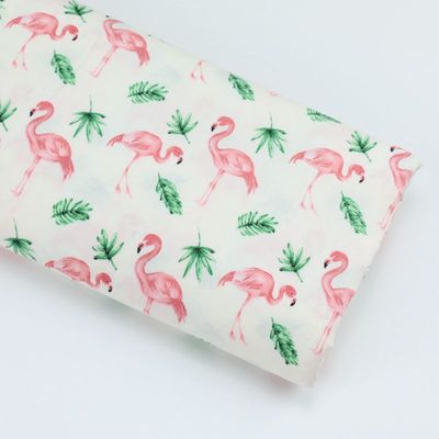 Flamingo Twill Cotton Fabric