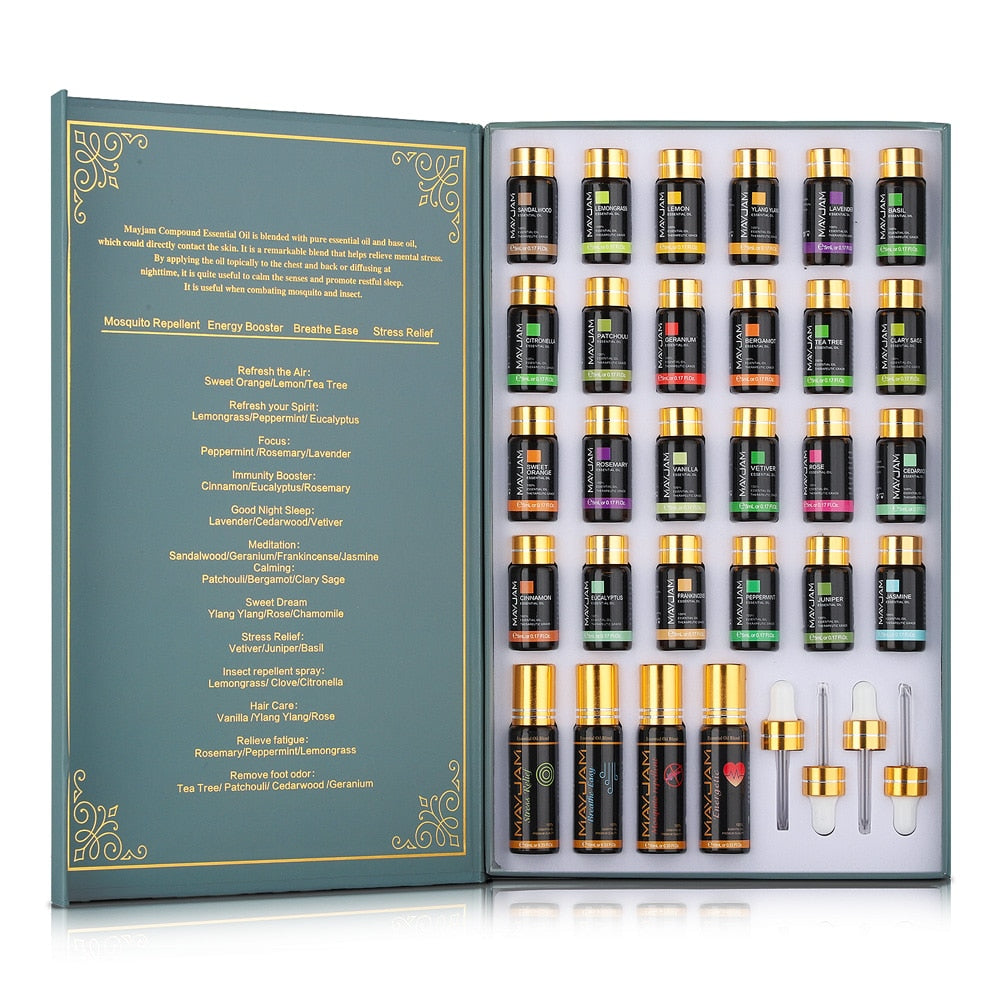 28 Piece Gift Set Pure Essential Oils