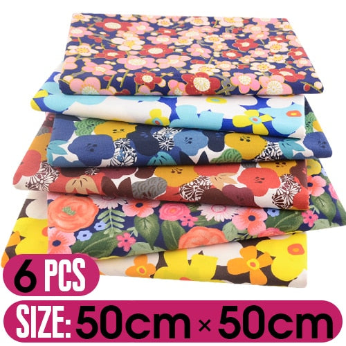 50pcs/Pack Cotton Fabric