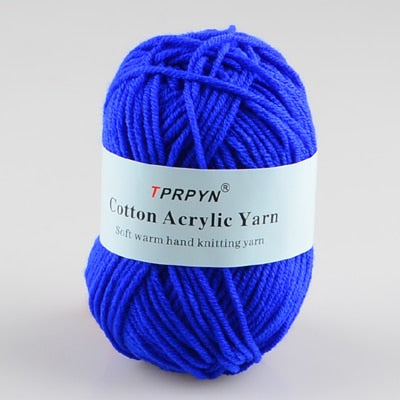 Cotton Blended Worsted Yarn