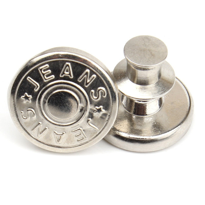 2PCs Snap Fastener Metal Buttons