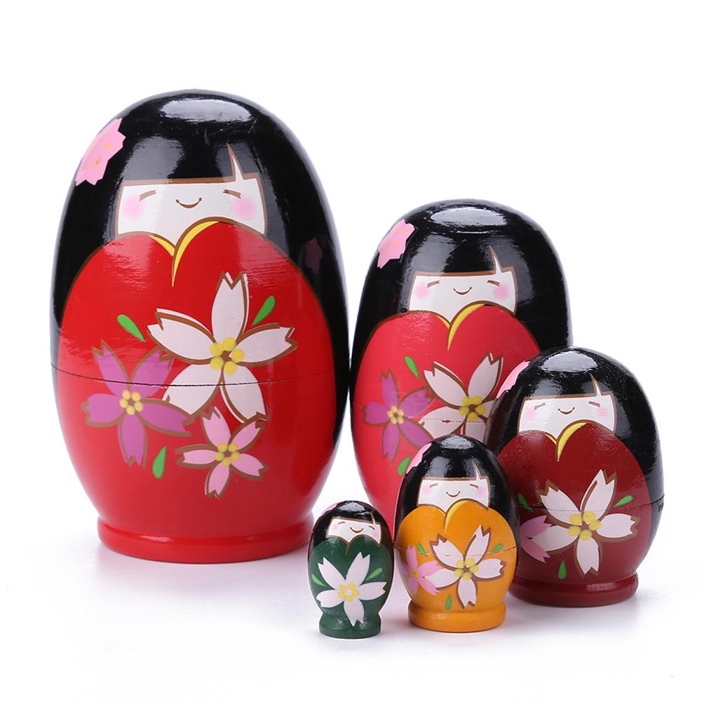 1 Set Wood Russian Nesting Dolls