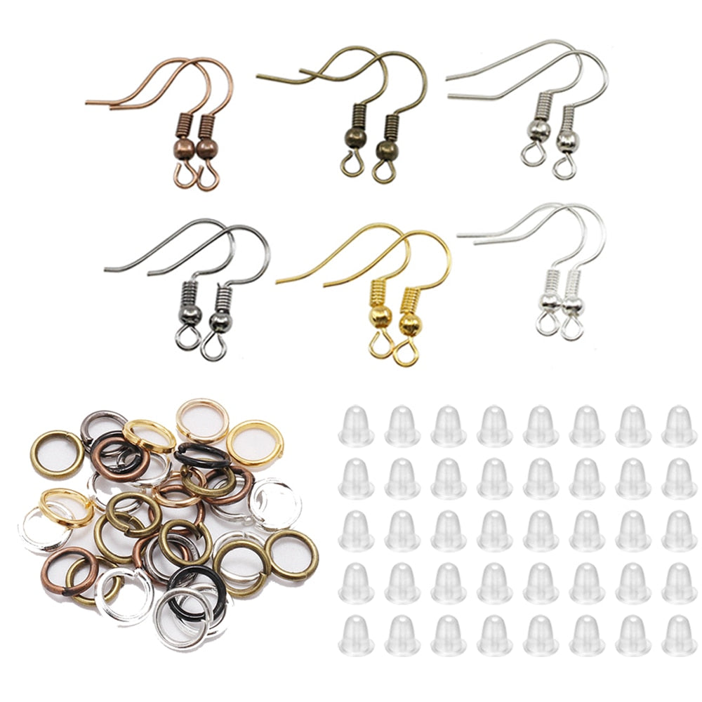 Hypoallergenic Earring Hook Kit (100 or 300/set)