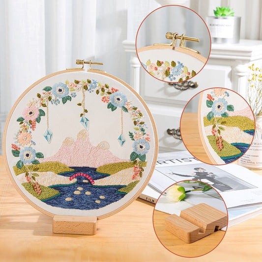 Scenery Patterns Embroidery Kit