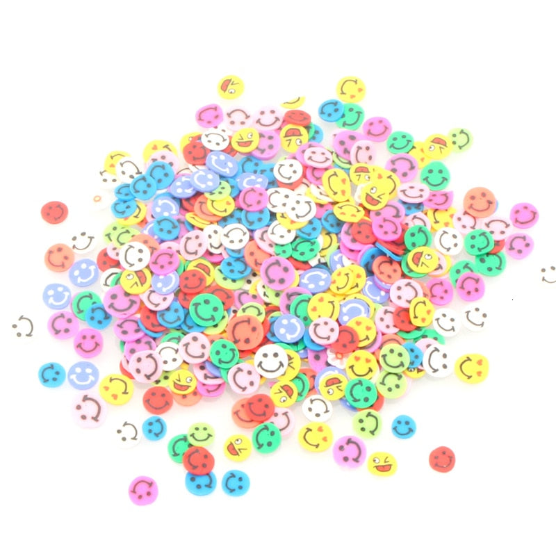 Polymer Clay Stickers (shape options, 1000/pack)