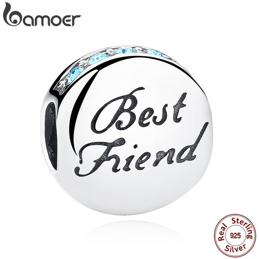 Bamoer Bracelet "Best Friend" Charm