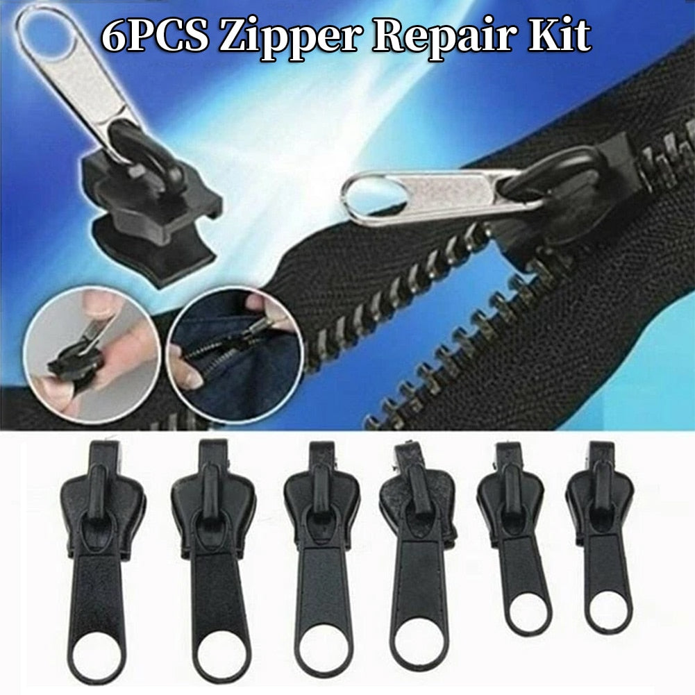 6pc Universal Replacement Zipper