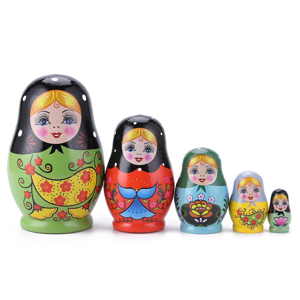 1 Set Wood Russian Nesting Dolls