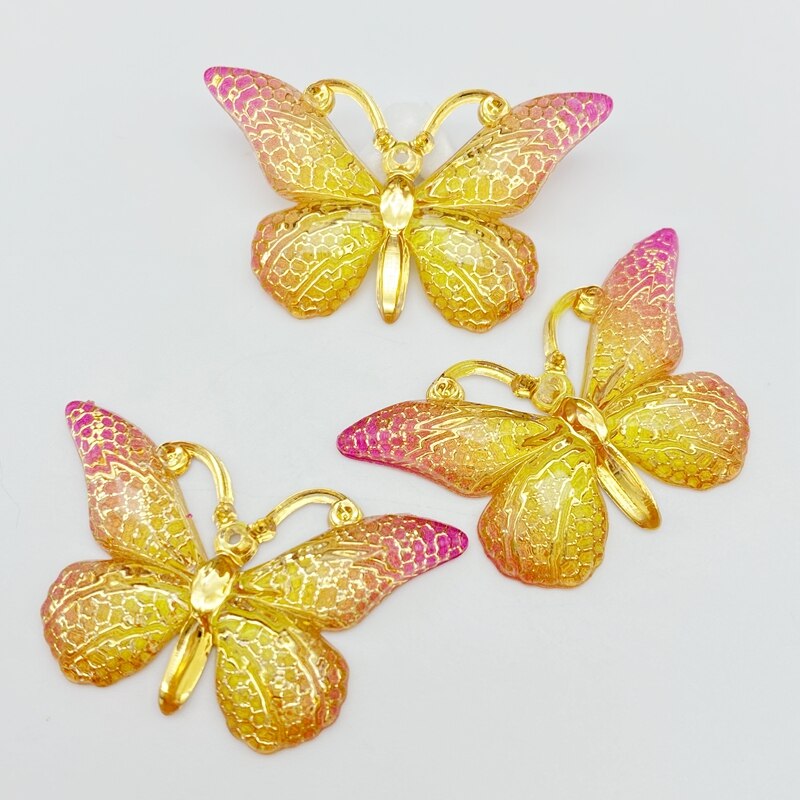 Mini Shiny Butterfly Flatback (color options)