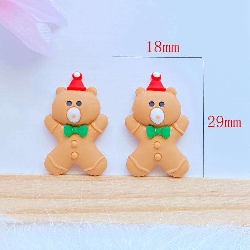 Christmas Collection Flat Back Resin