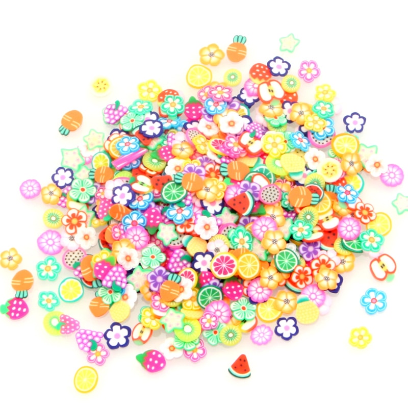 Polymer Clay Stickers (shape options, 1000/pack)