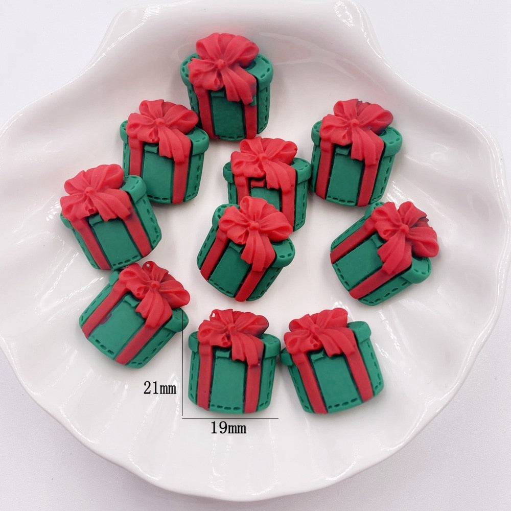 Resin Flatback Christmas (12/pack, style options)