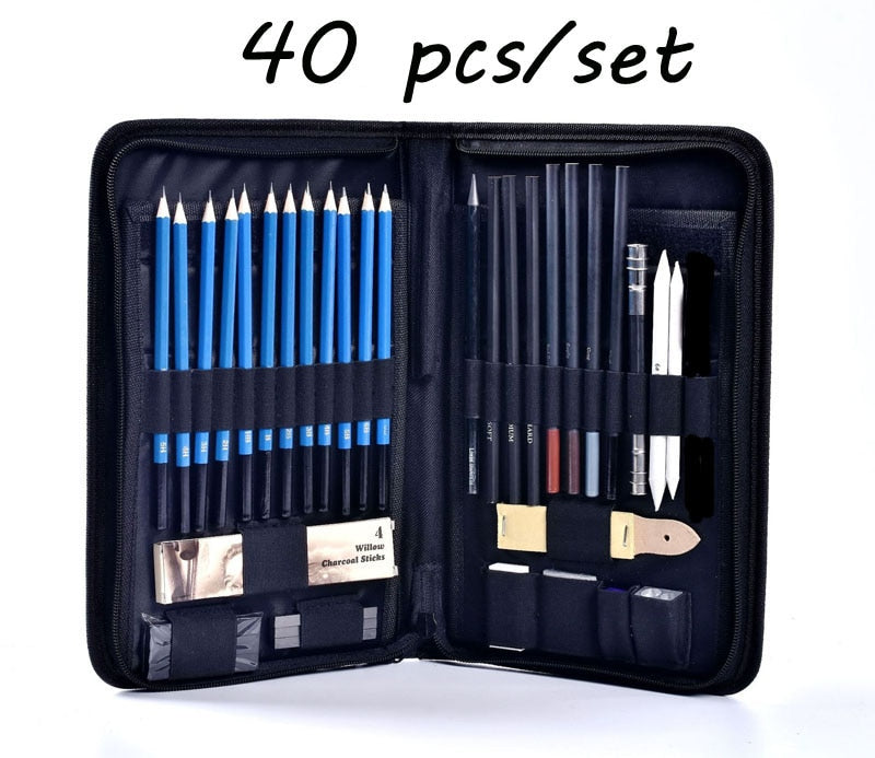 Professional Sketch Pencil Set Watercolor/Oil/Metallic (31-95/set)